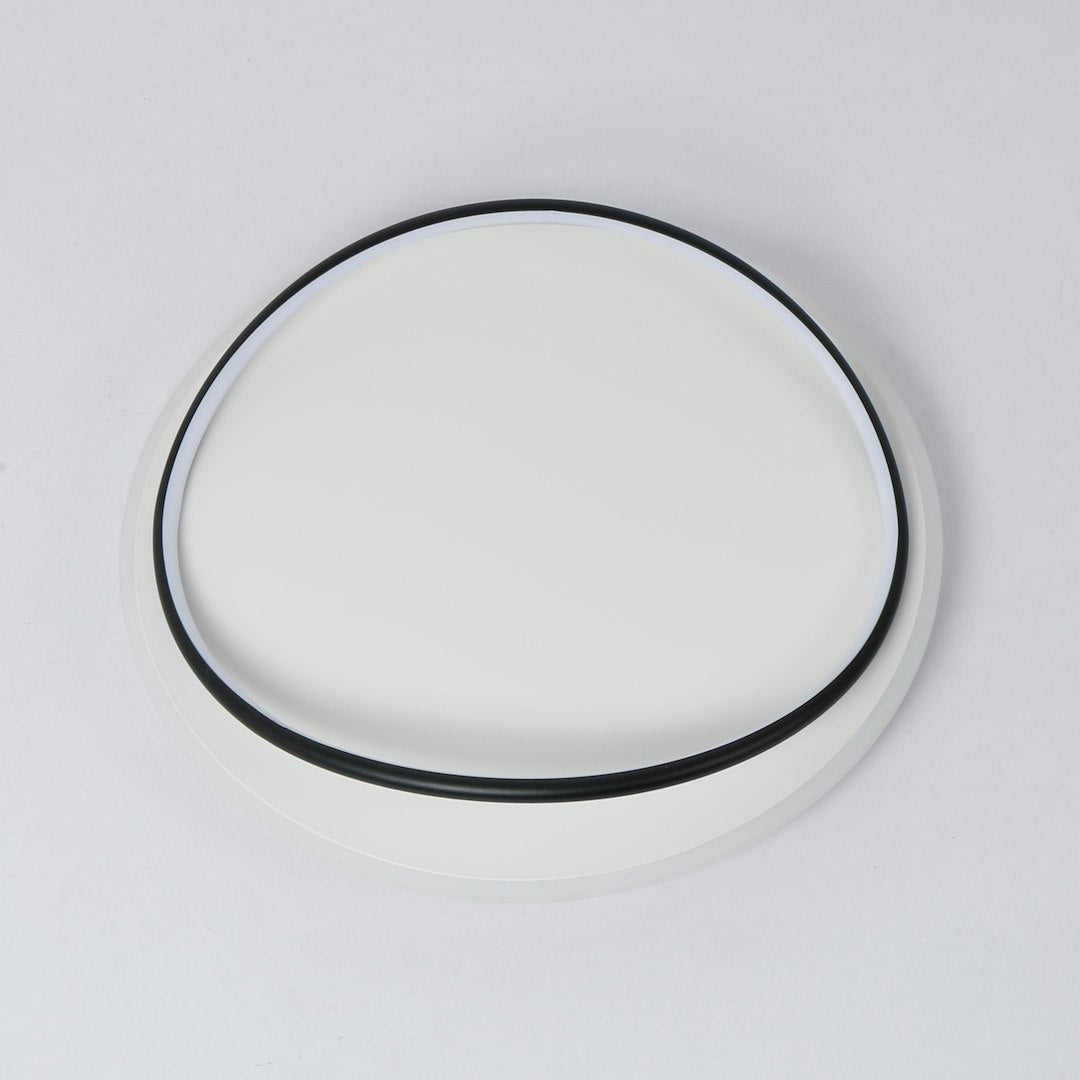 Plafoniera Milagro Halo Black & White ML1844