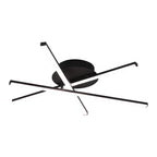 Plafoniera Milagro Stick Black ML1850