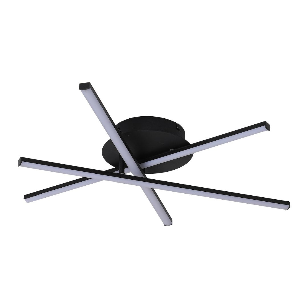 Plafoniera Milagro Stick Black ML1850