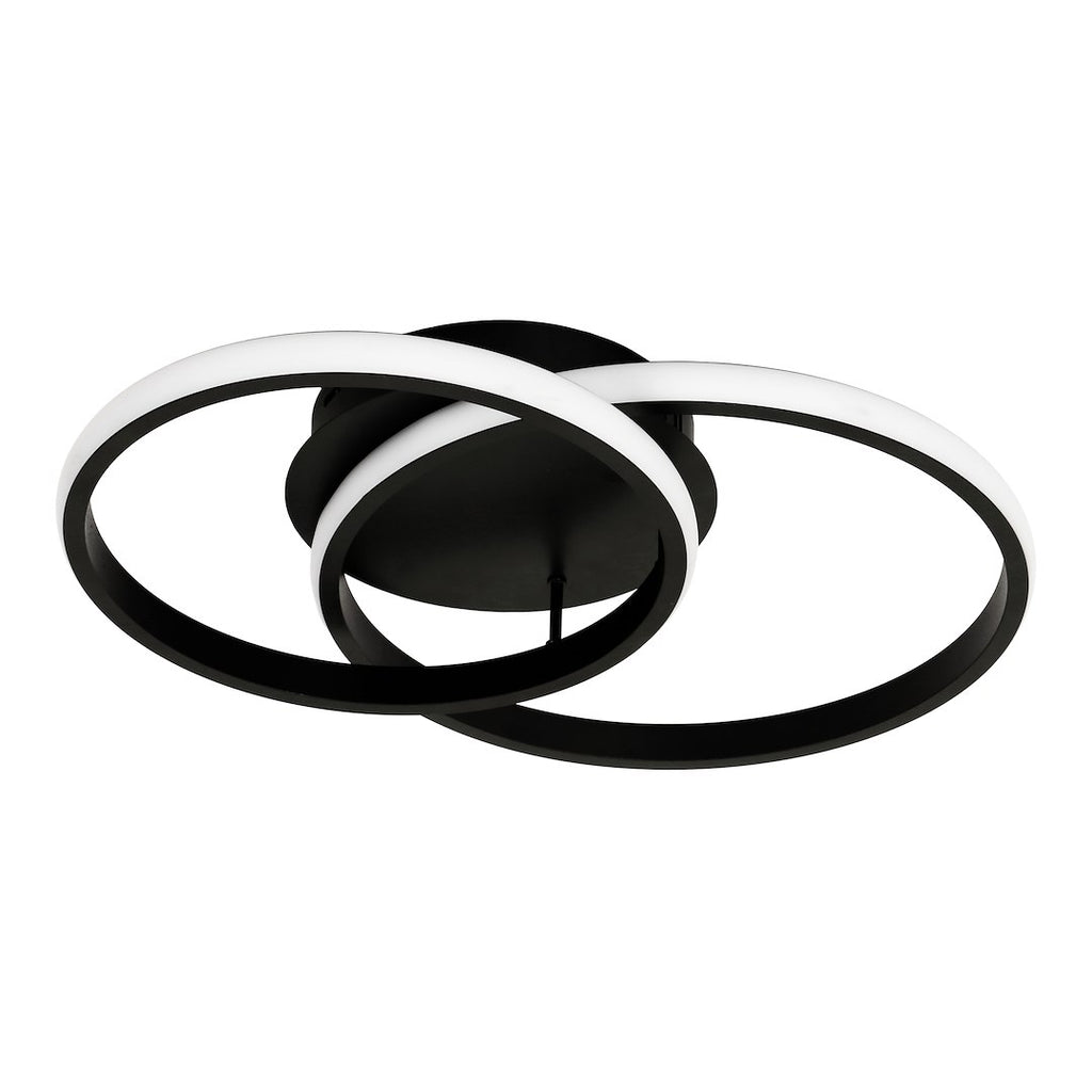 Plafoniera Milagro Titano Black ML1852