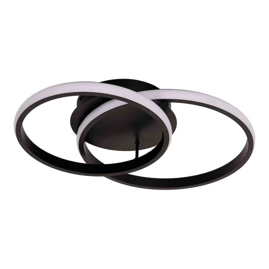 Plafoniera Milagro Titano Black ML1852