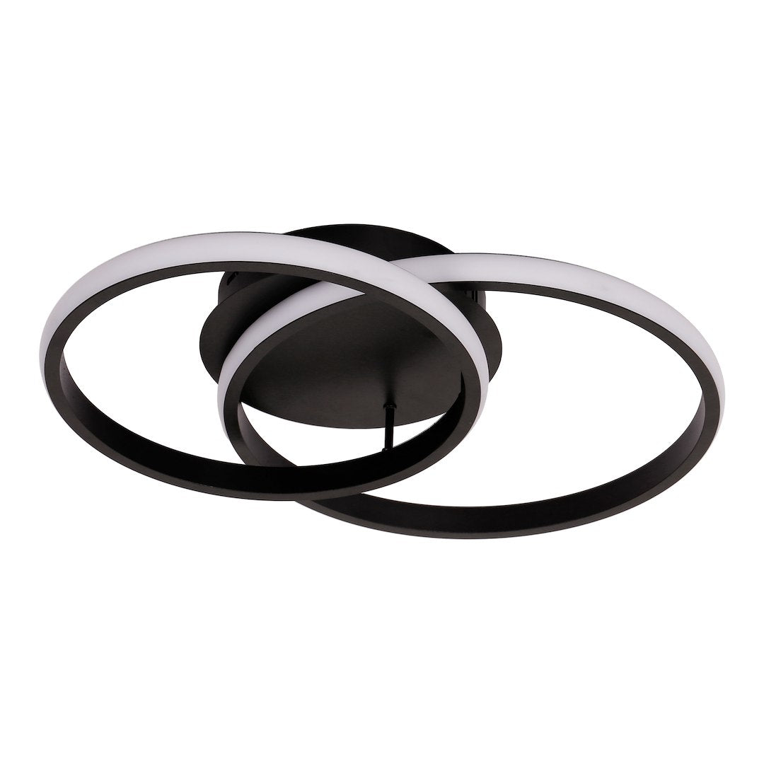 Plafoniera Milagro Titano Black ML1852