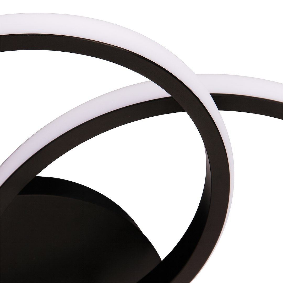 Plafoniera Milagro Titano Black ML1852
