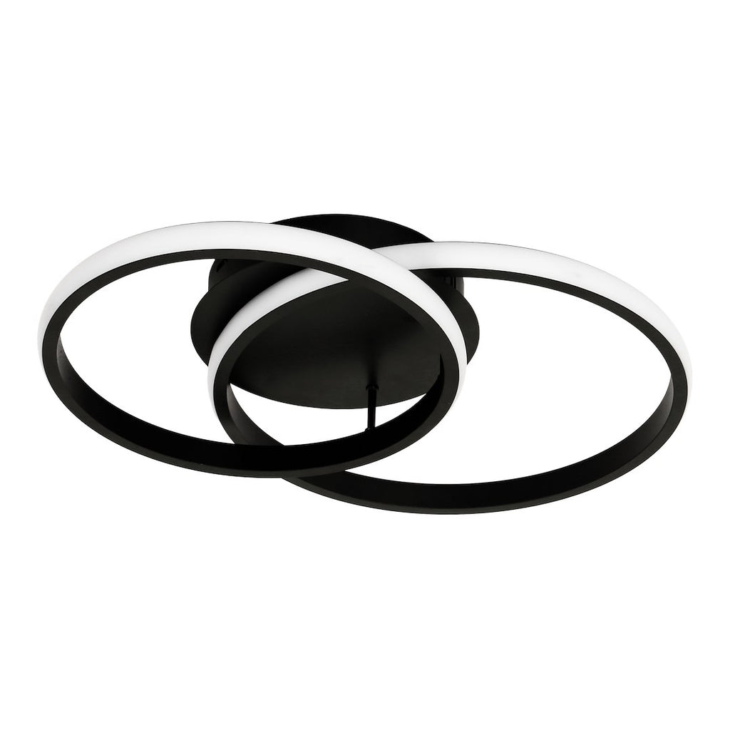 Plafoniera Milagro Titano Black ML1852