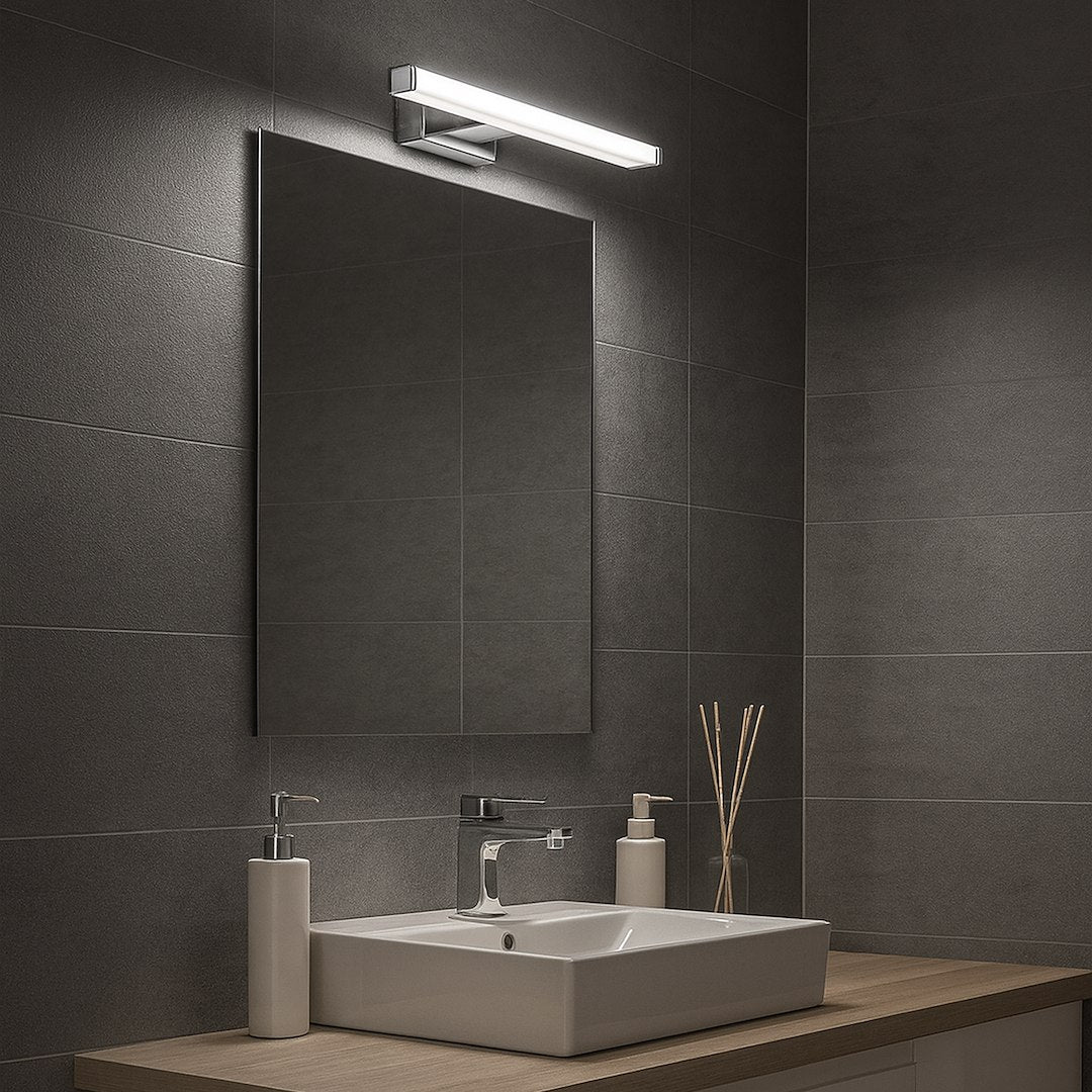 Aplica baie Milagro Mirore Silver ML2030