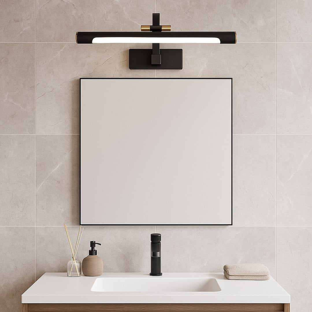 Aplica baie Milagro Vinci Black & Gold ML2033