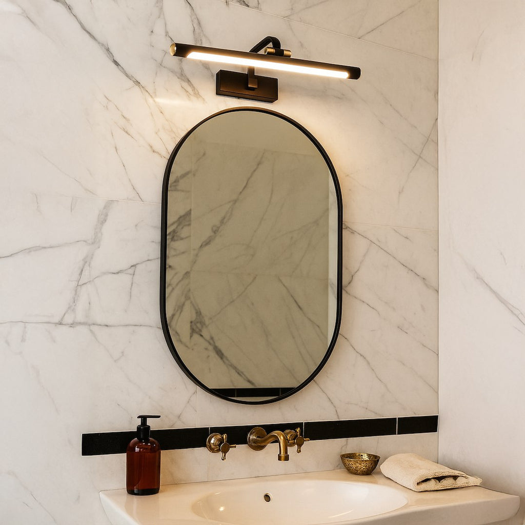 Aplica baie Milagro Vinci Black & Gold ML2034