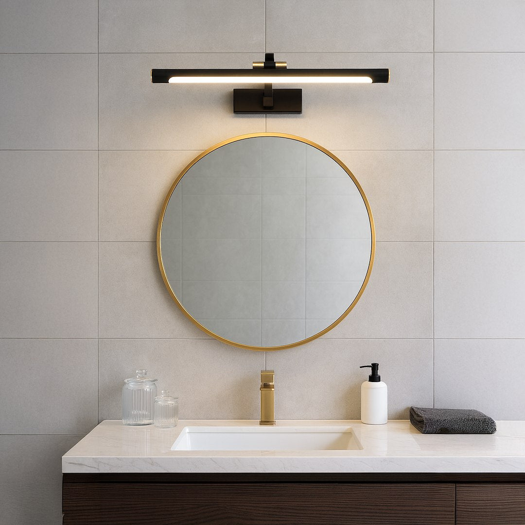 Aplica baie Milagro Vinci Black & Gold ML2034