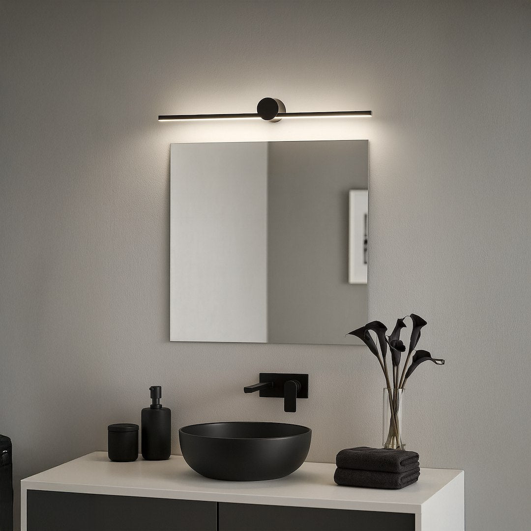 Aplica baie Milagro Artist Black ML2044