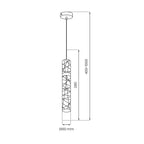 Pendul  Milagro Lagos Gold ML2245