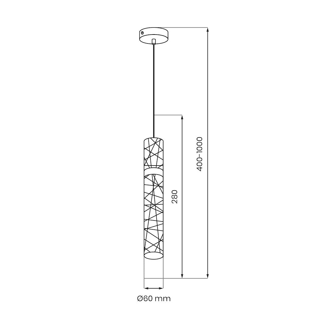 Pendul  Milagro Lagos Gold ML2245