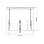 Lustra Milagro Lagos Gold ML2246