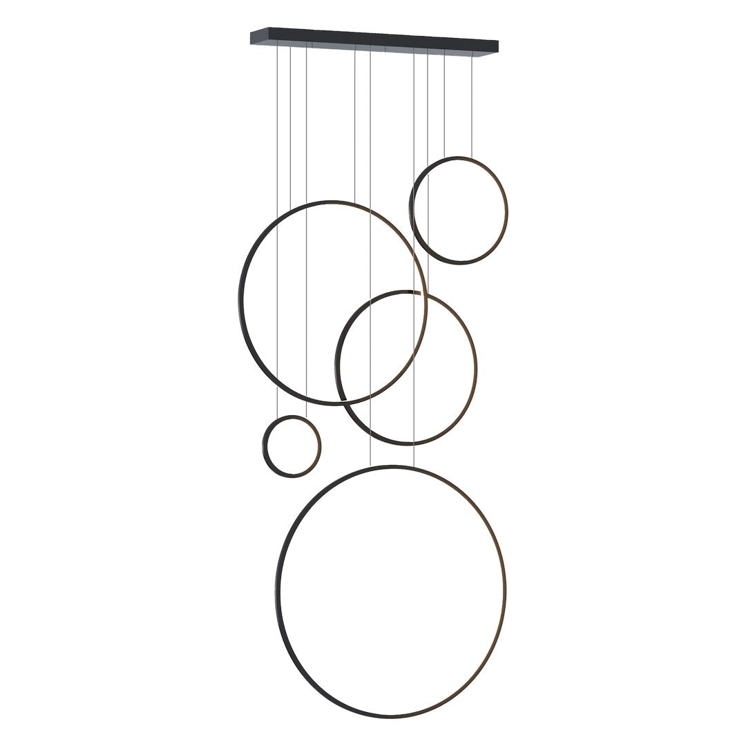 Lustra Milagro Saturno Black ML2324