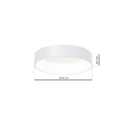 Plafoniera Milagro Ohio White ML232