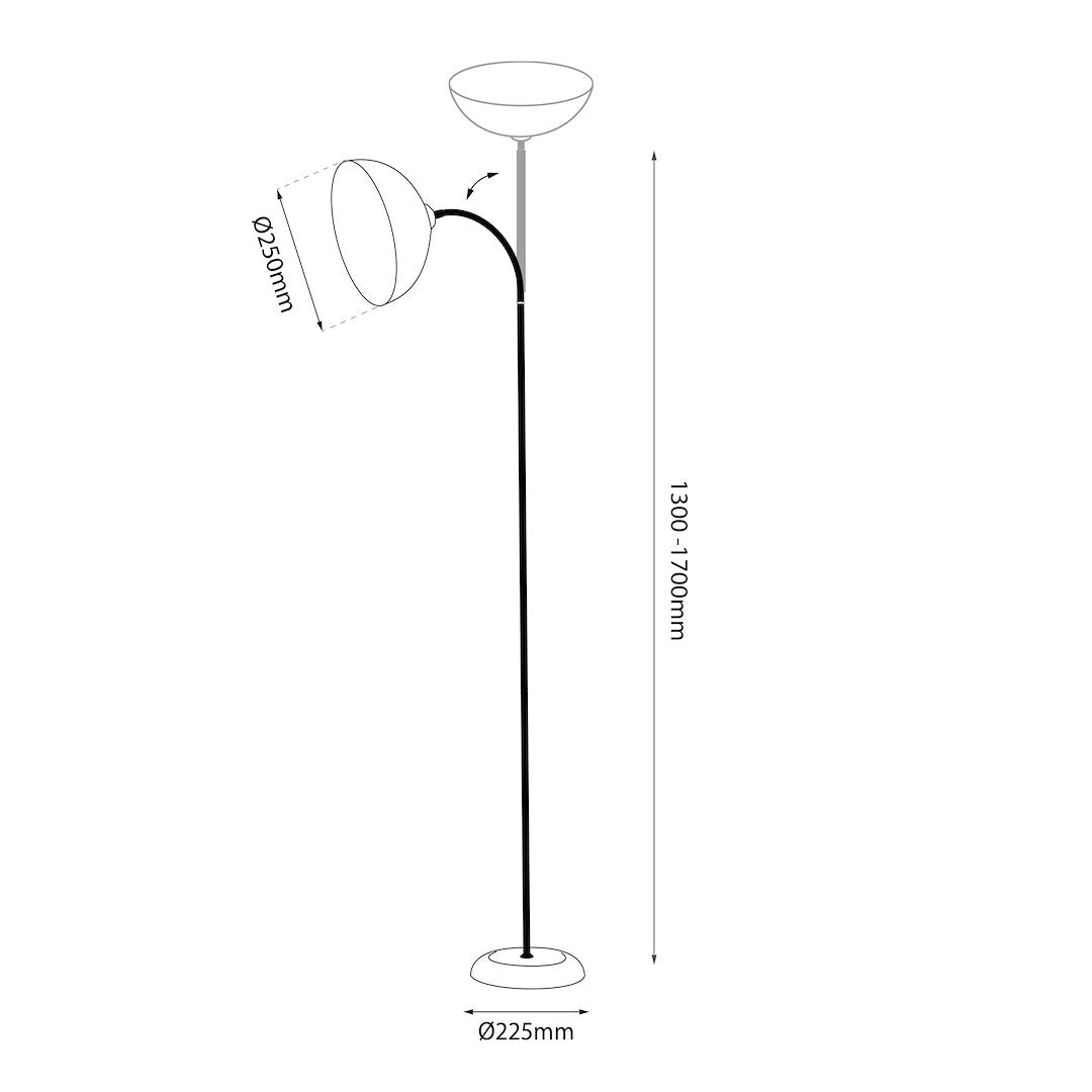 Lampadar Milagro Zack Cashmere ML2338