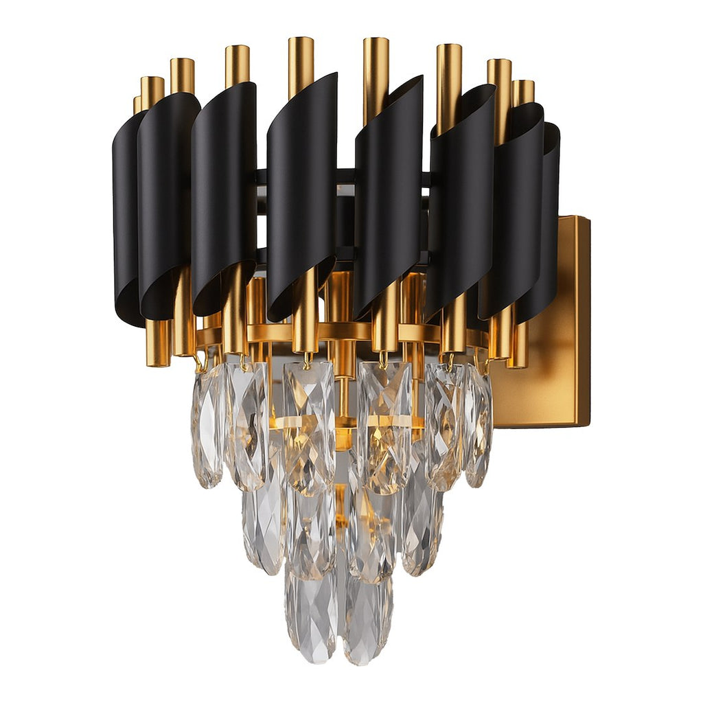 Aplica Milagro Cristal Black & Gold ML2412