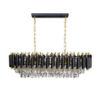 Candelabru Milagro Cristal Black & Gold ML2518