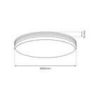 Plafoniera Milagro Siena White ML263