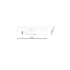 Aplica Milagro Splash White ML5617