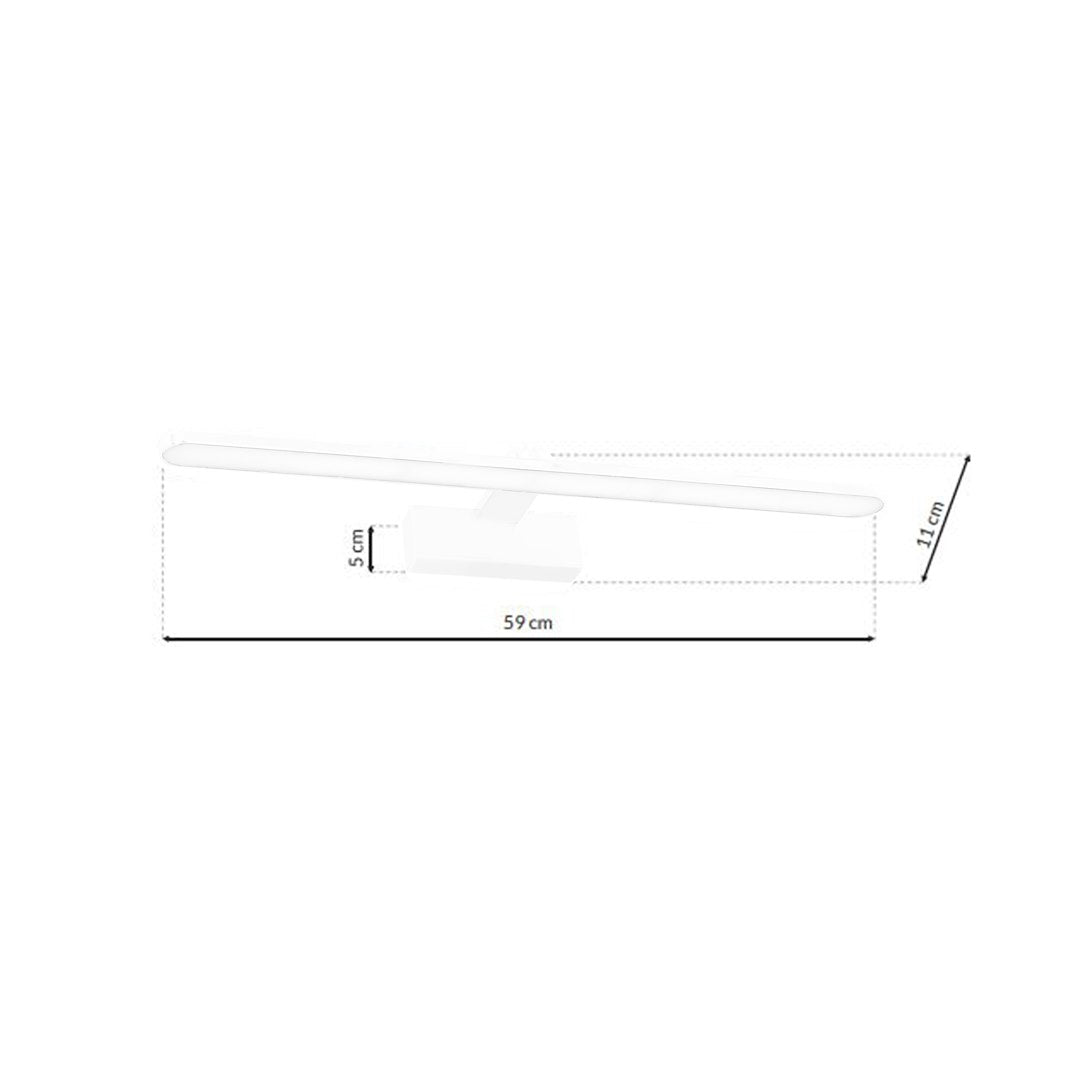 Aplica Milagro Splash White ML5618