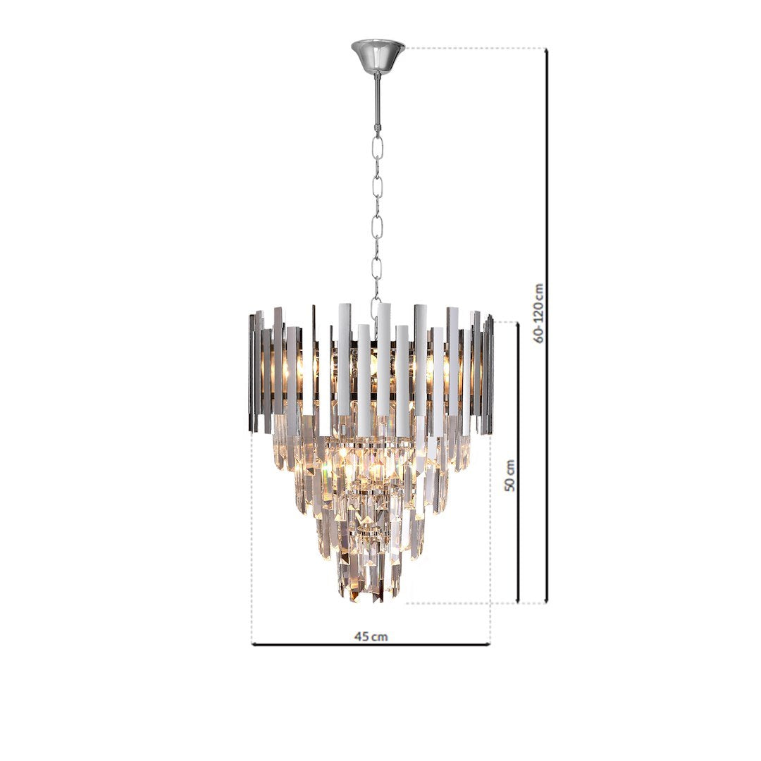 Candelabru Milagro Aspen Chrome ML5997