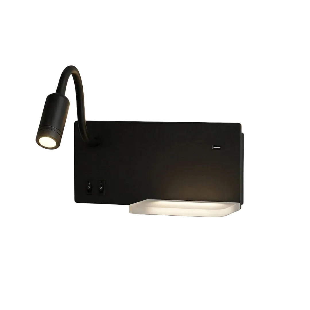 Aplica Milagro Shelf Black ML6344