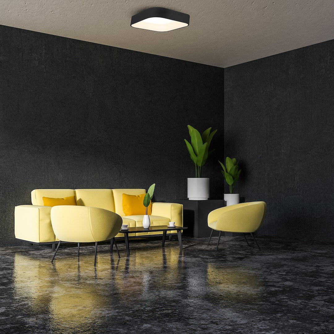 Plafoniera Milagro Astro Black ML6356