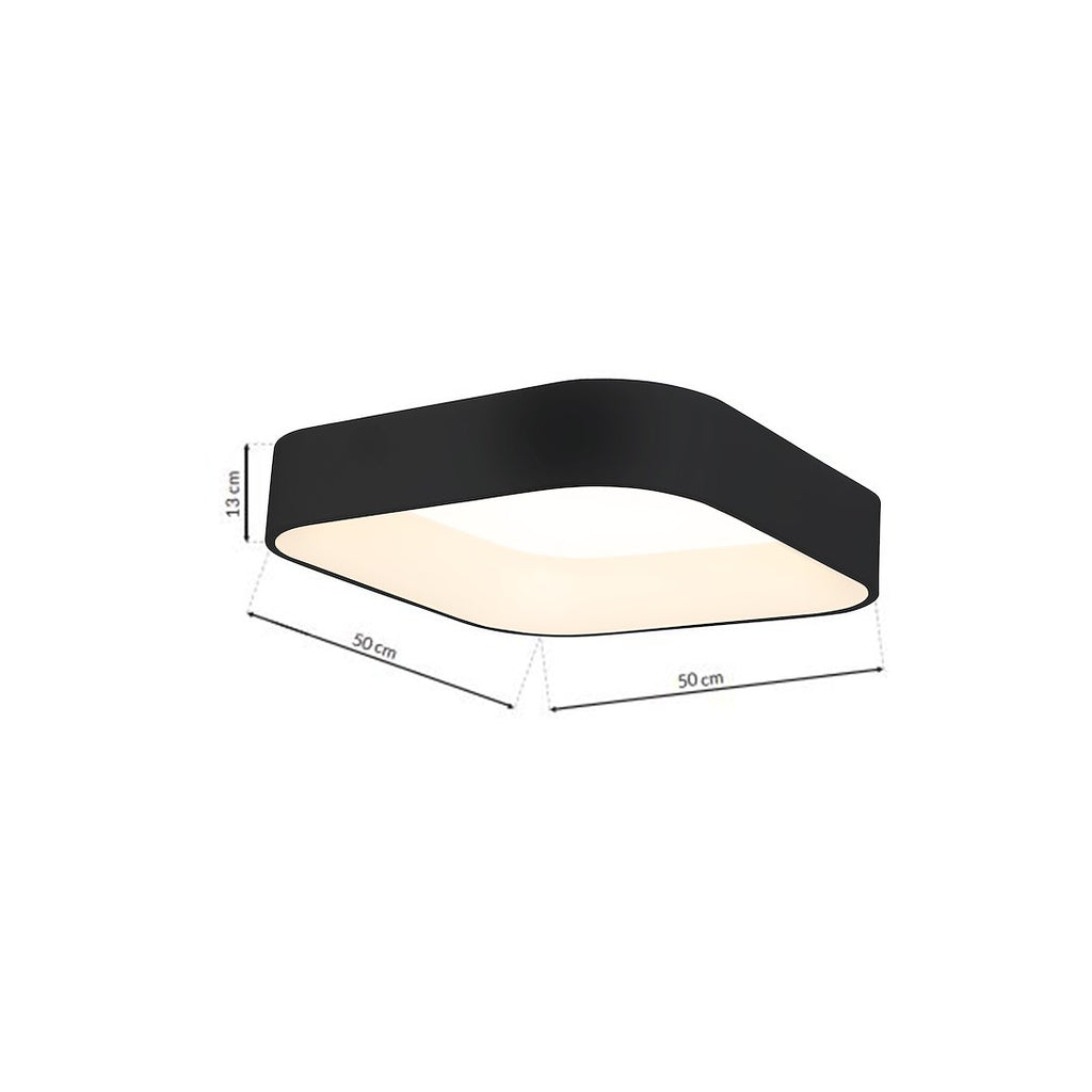 Plafoniera Milagro Astro Black ML6356