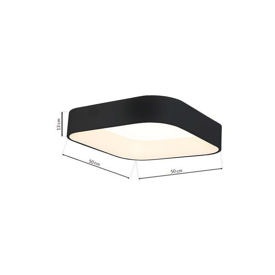 Plafoniera Milagro Astro Black ML6356