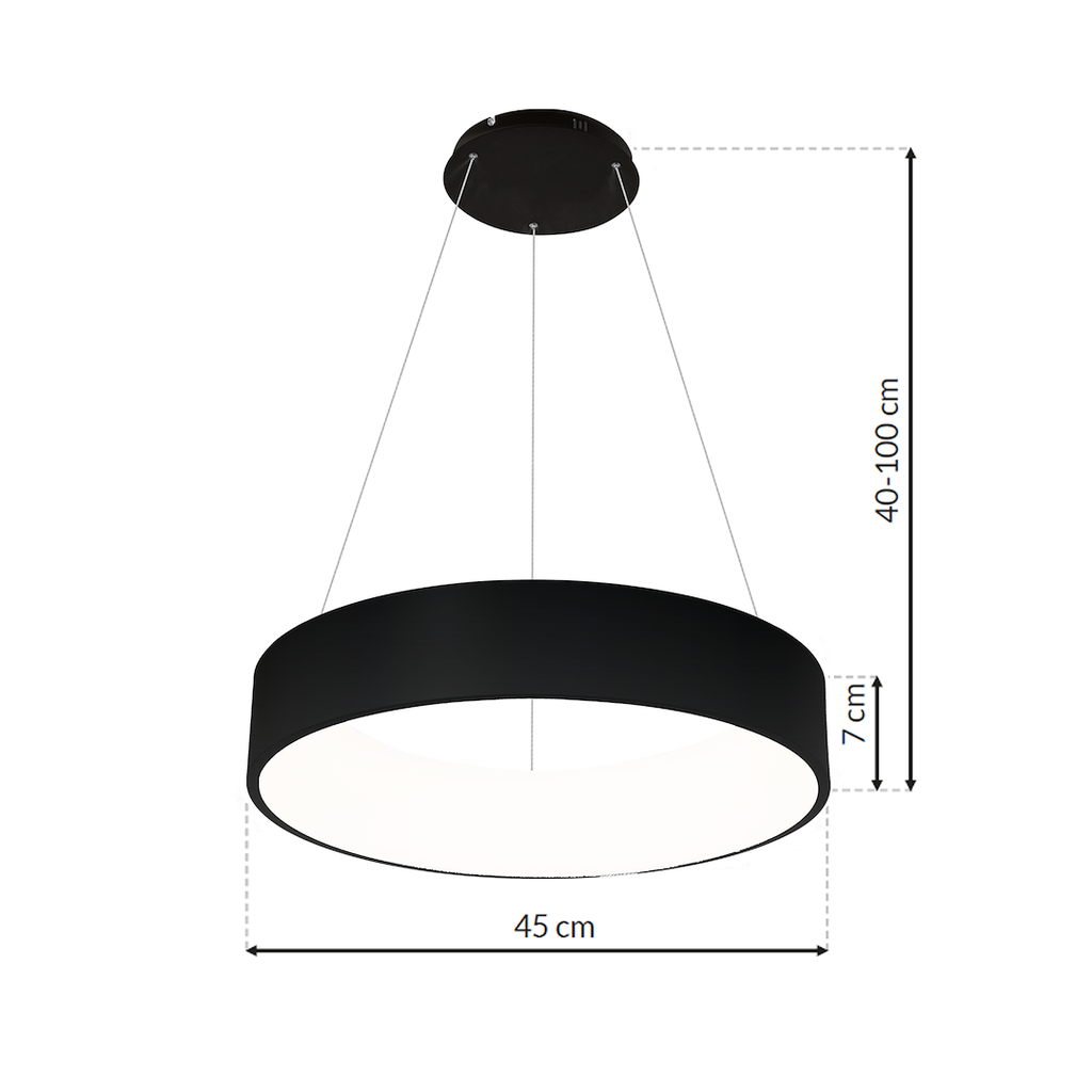 Lustra Milagro Ohio Black ML6358