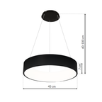 Lustra Milagro Ohio Black ML6358