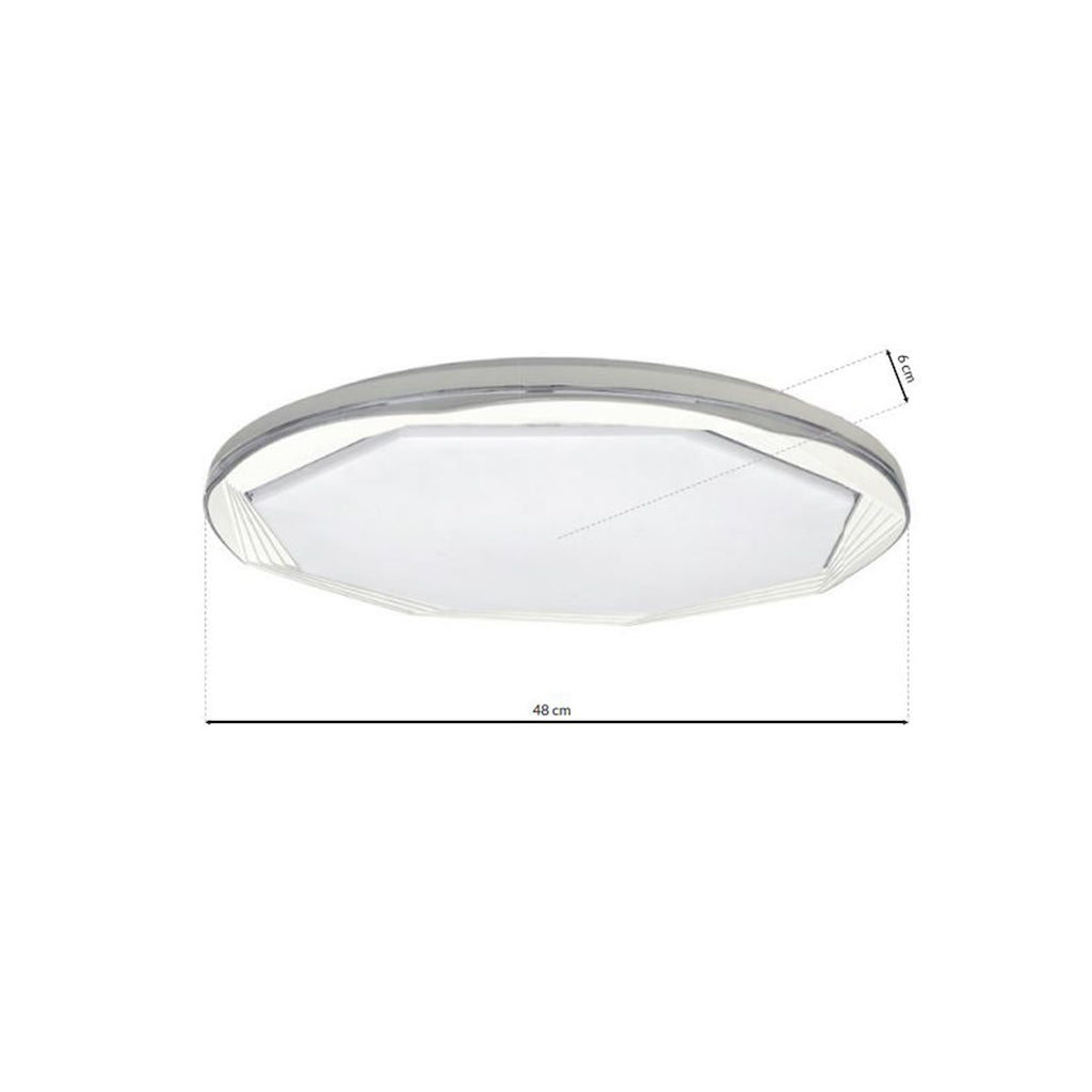 Plafoniera Milagro Optima White ML6400