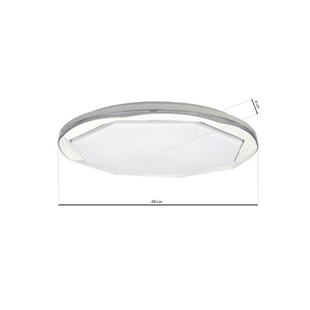 Plafoniera Milagro Optima White ML6400