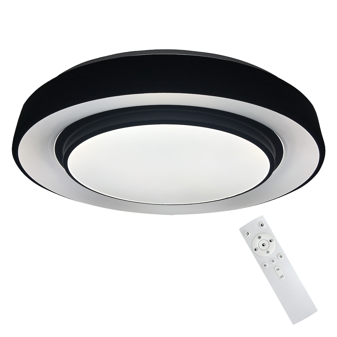 Plafoniera Milagro Naomi Smart Black ML6406