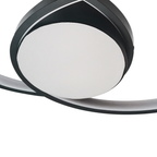 Plafoniera Milagro Focus Black ML6413
