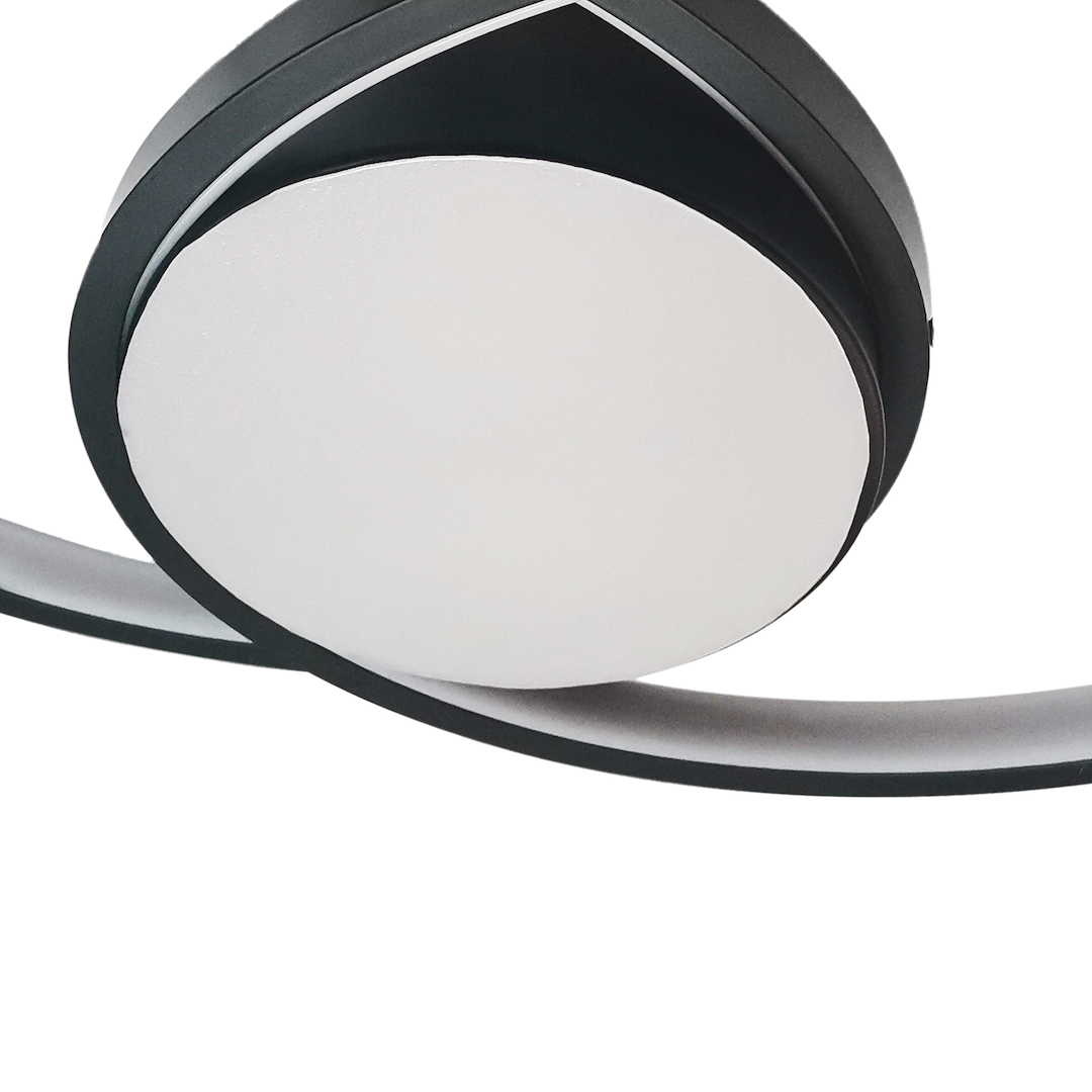 Plafoniera Milagro Focus Black ML6413