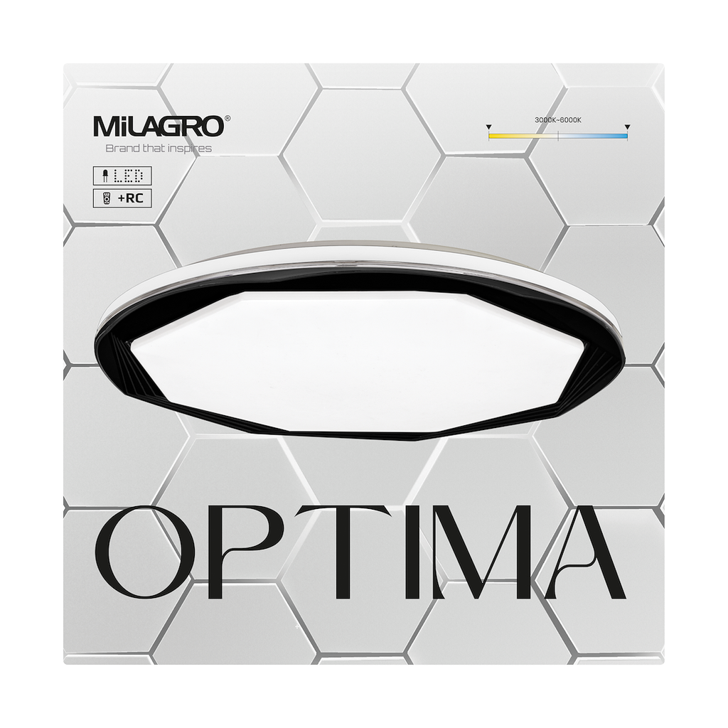 Plafoniera Milagro Optima White ML7053