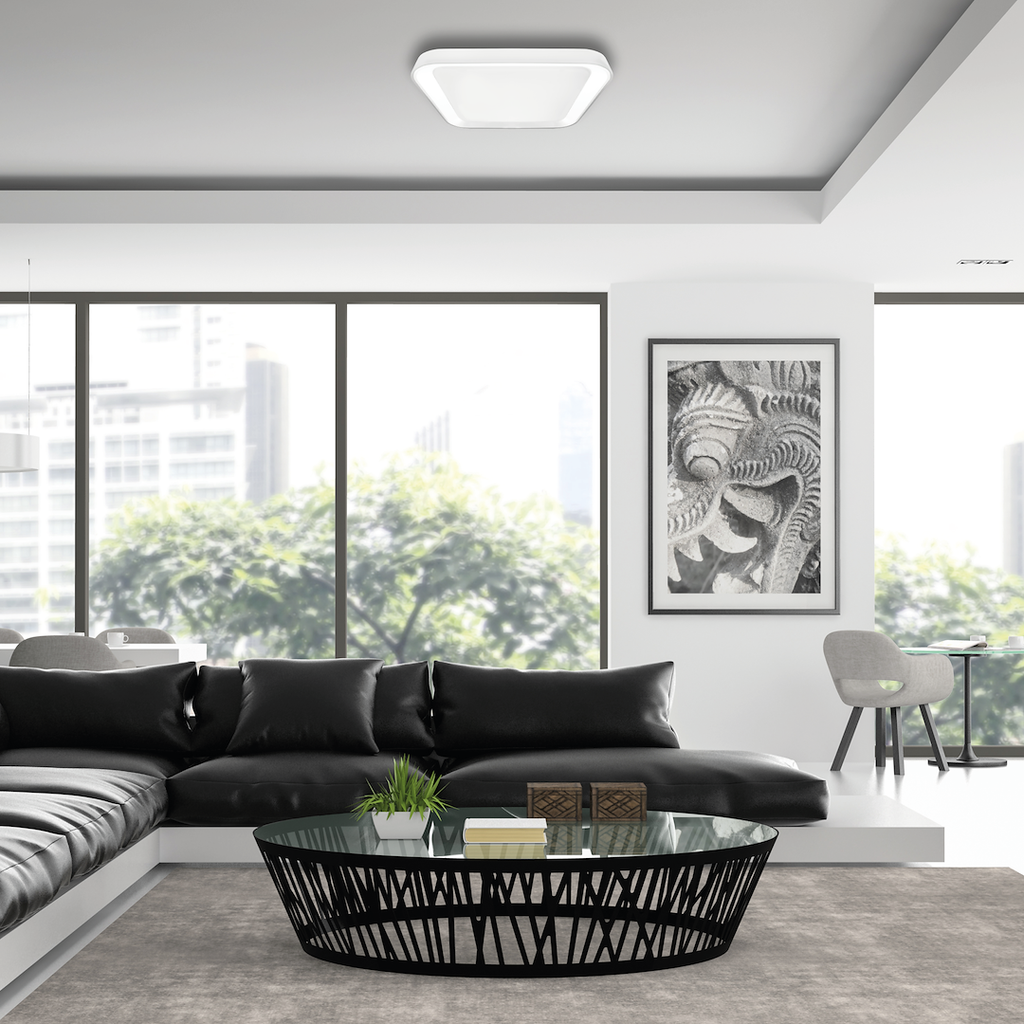 Plafoniera Milagro Quadro White ML7928