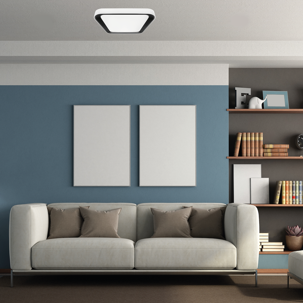 Plafoniera Milagro Quadro Black ML7929