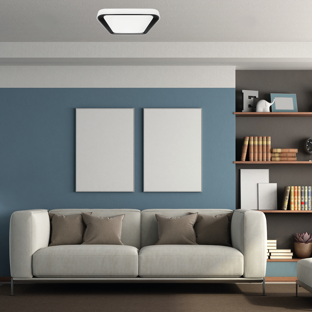 Plafoniera Milagro Quadro Black ML7929