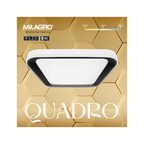 Plafoniera Milagro Quadro Black ML7929