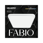 Plafoniera Milagro Fabio White ML7934