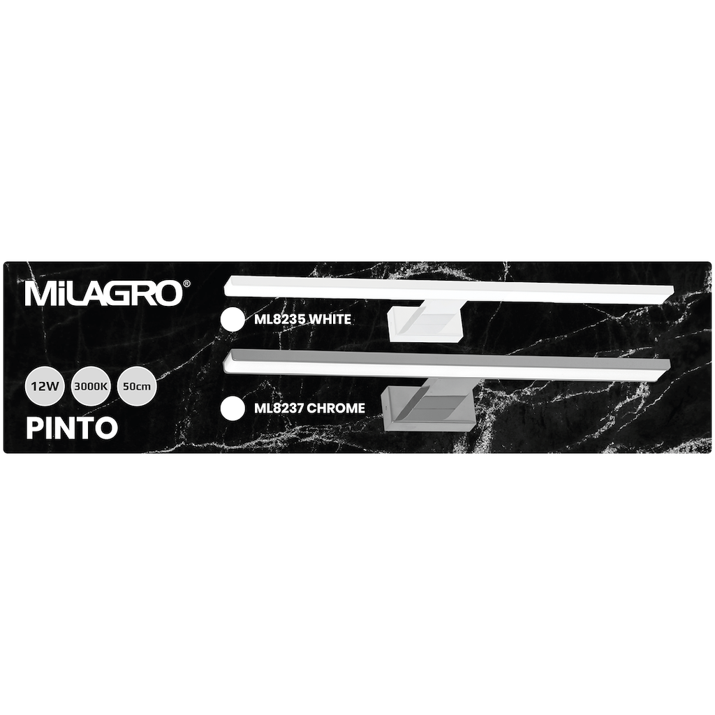 Aplica Milagro Pinto Crom ML8237