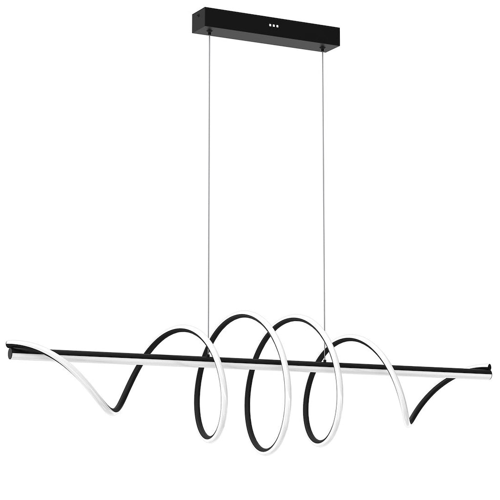 Lustra Milagro Twist Black ML8608