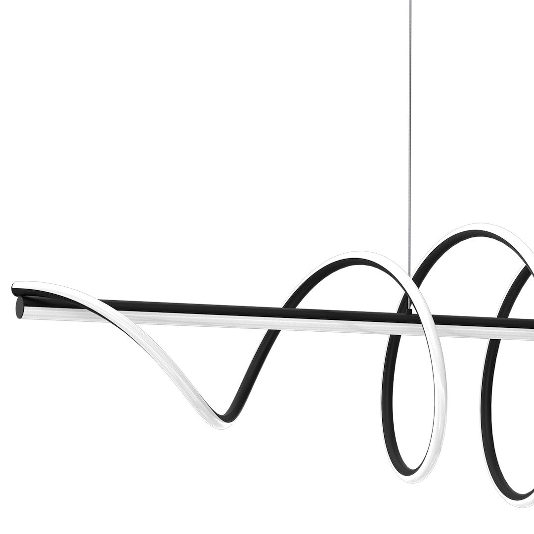 Lustra Milagro Twist Black ML8608