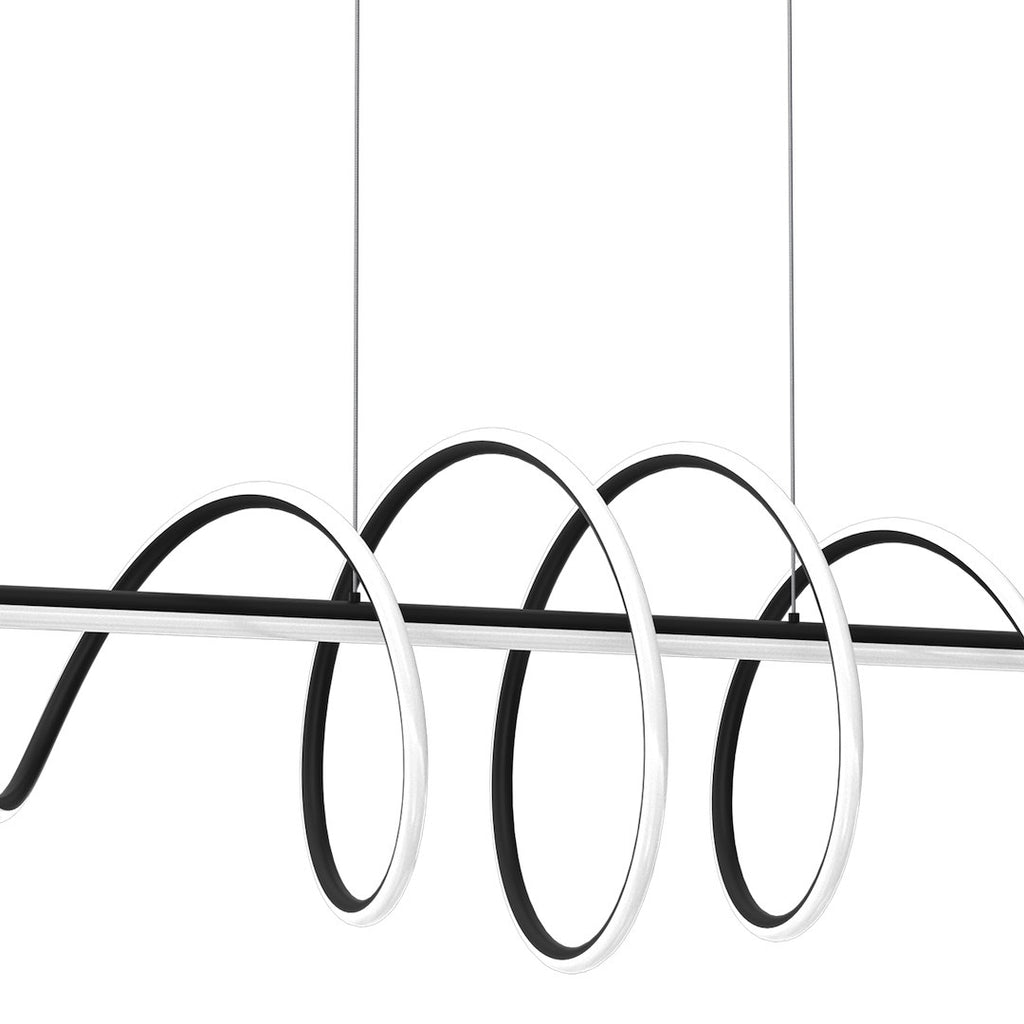 Lustra Milagro Twist Black ML8608