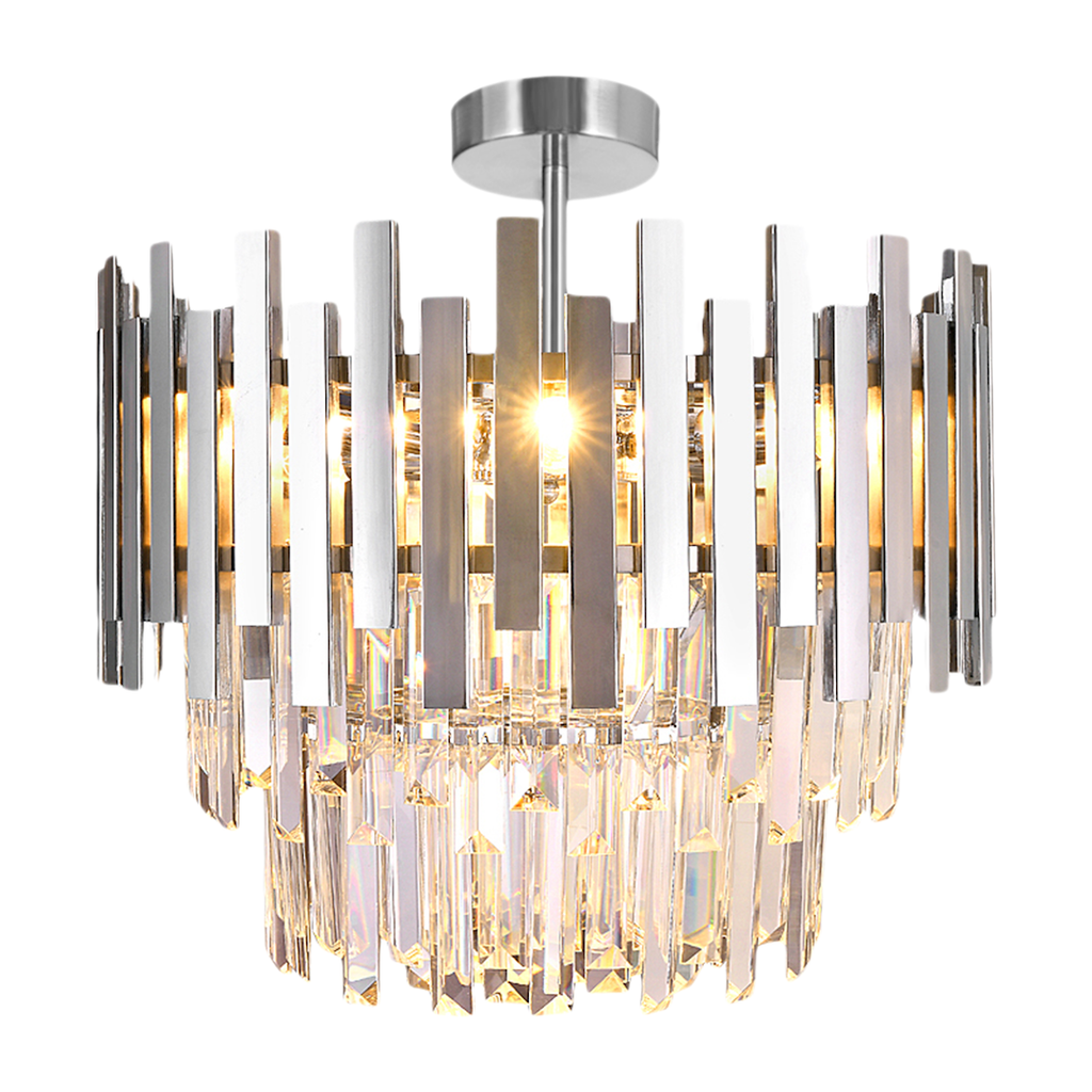 Plafonieră Milagro Aspen  Chrome ML8809