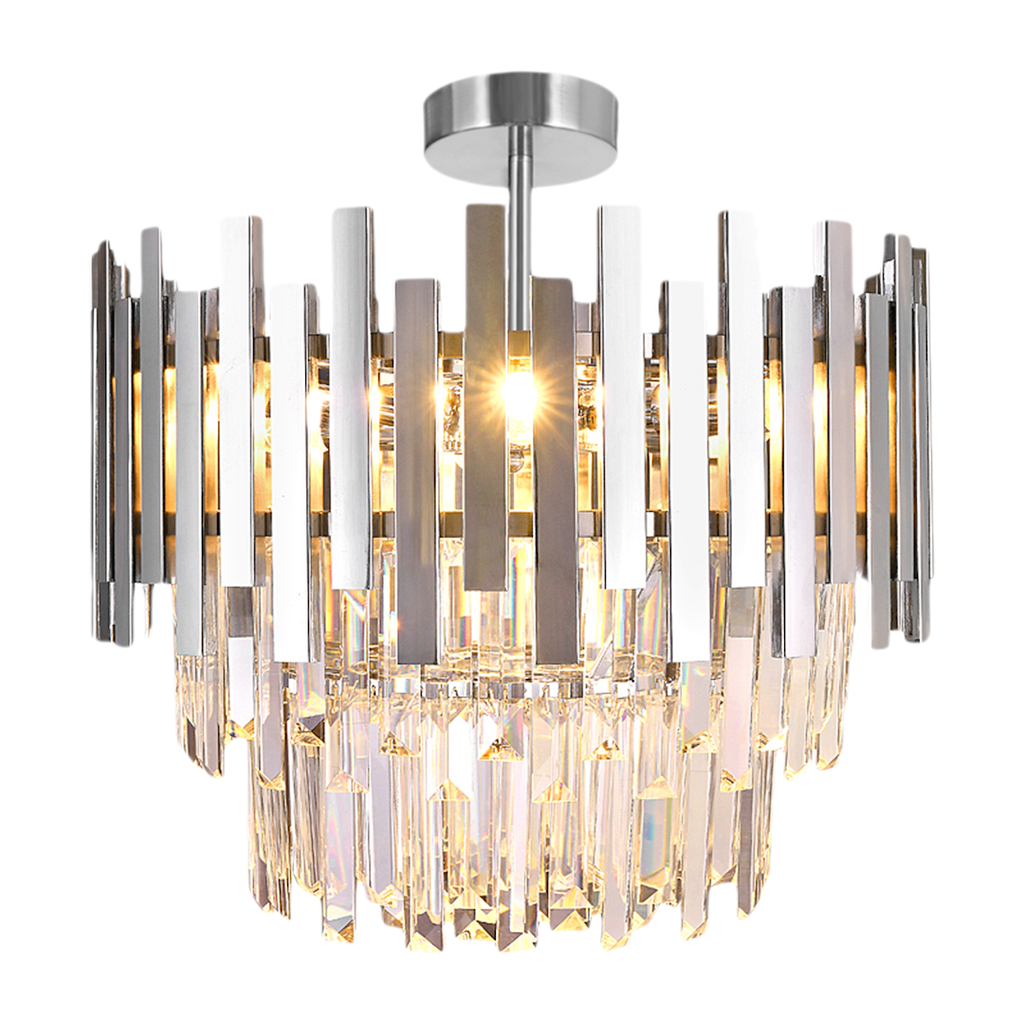 Plafonieră Milagro Aspen  Chrome ML8809