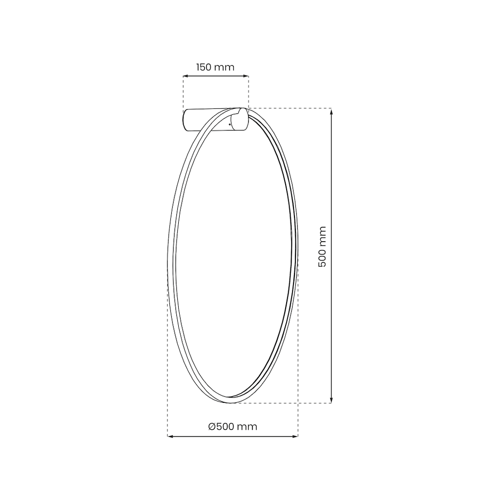 Aplica Milagro Saturno Black ML8850