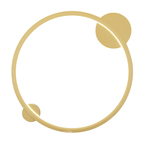 Plafoniera Milagro Saturno Gold ML8859